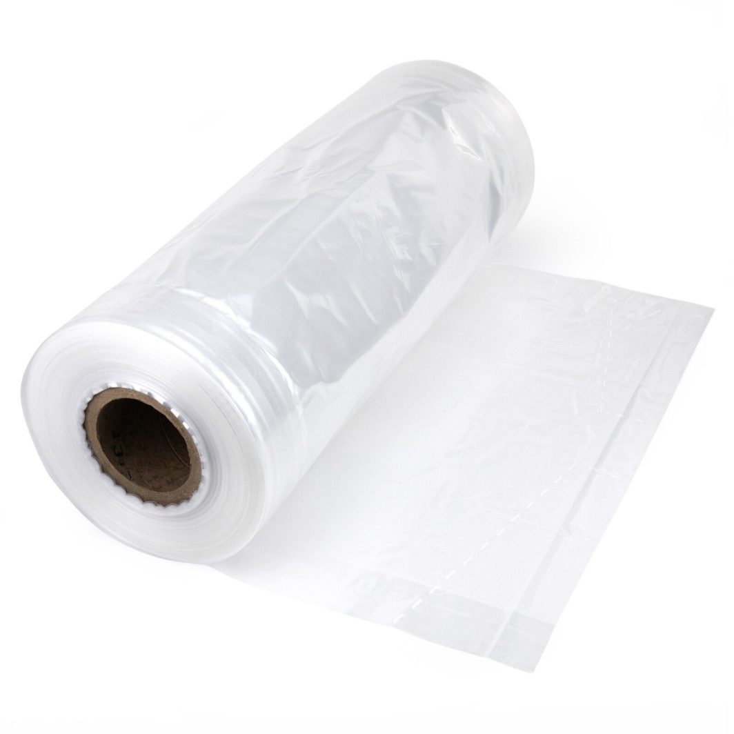 15" Clear Curtain Poly 120 Gauge
