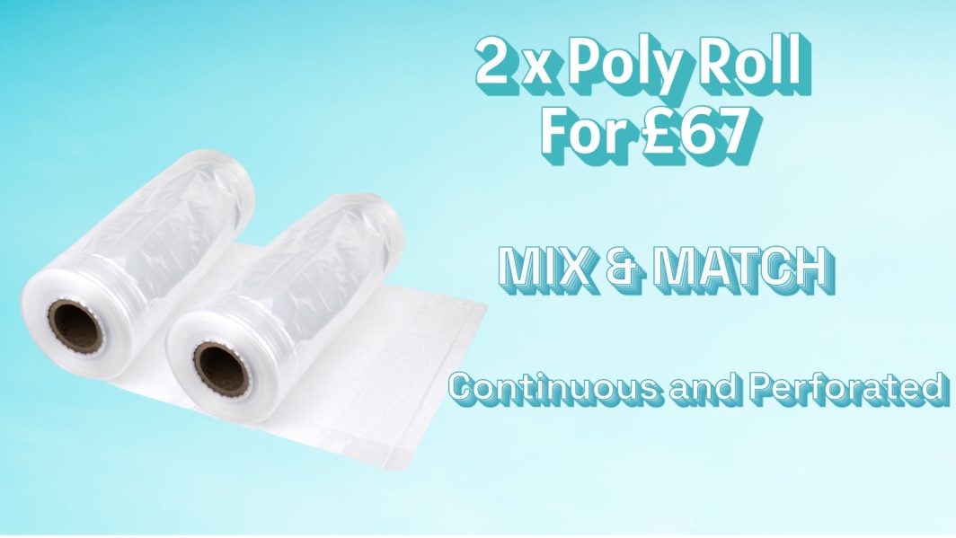 Poly Roll Offer - 2 x Rolls For £67.00