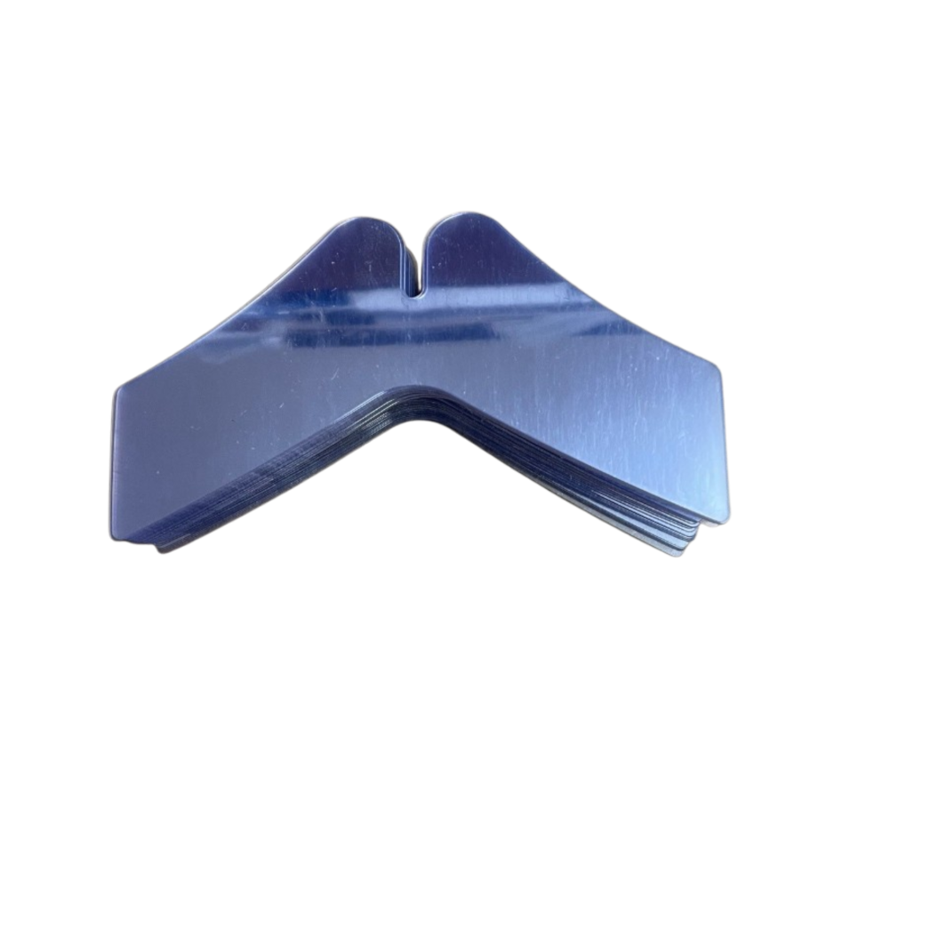 Clear Plastic Shirt Bow Tie Clip x 500