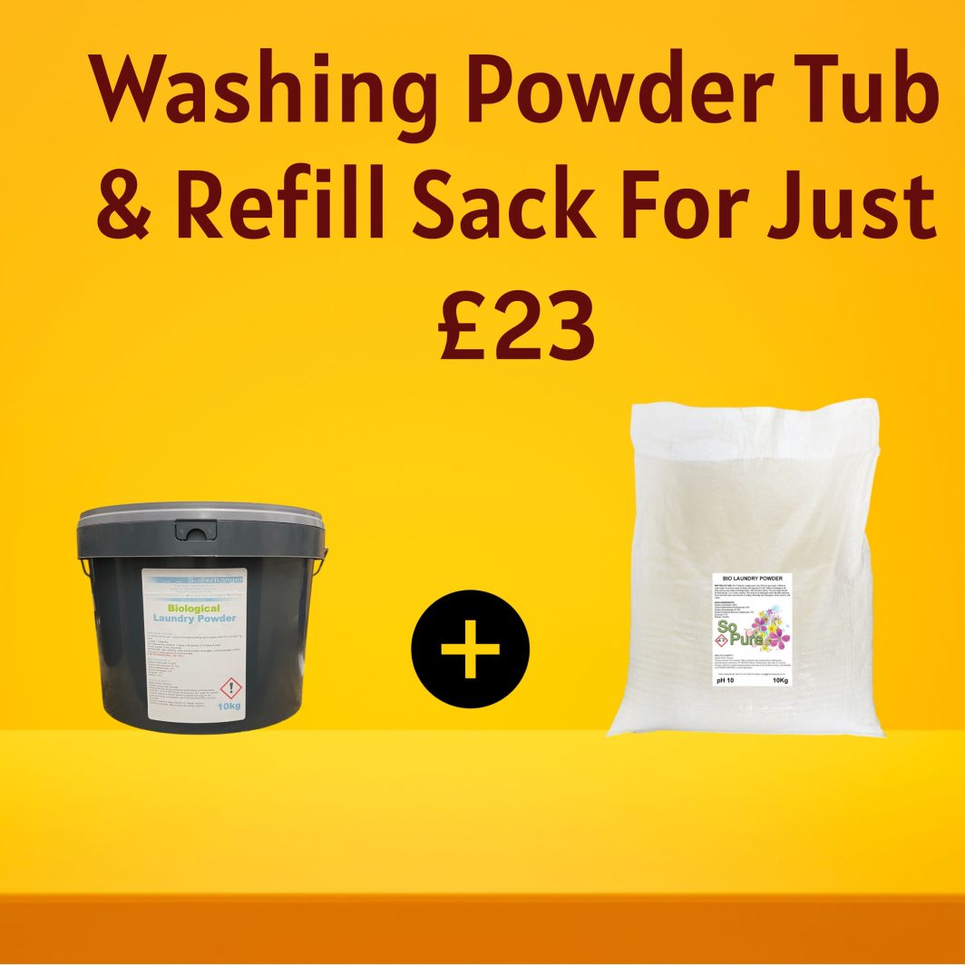 Washing Powder Tub & Refill 10KG **Special**