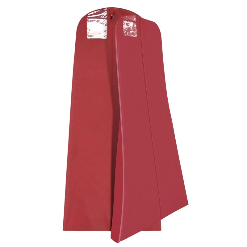 Bridal/Dress Cover Burgundy 72"