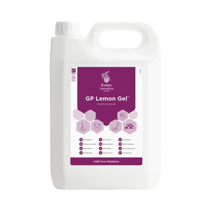 Lemon Neutral Cleaning Gel 5 Litre